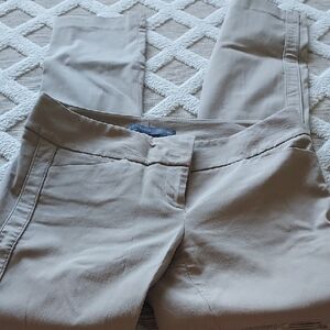 The Limited Khaki Stretch Dress Pants